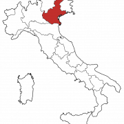 Vector Italy Map PNG HD Imahe