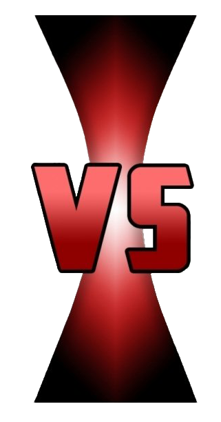 Vs versus icon grunge black and white logo Vector Image