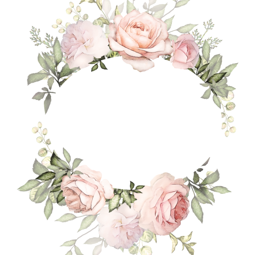 Watercolor Flower Wreath Png Picture Png All Png All