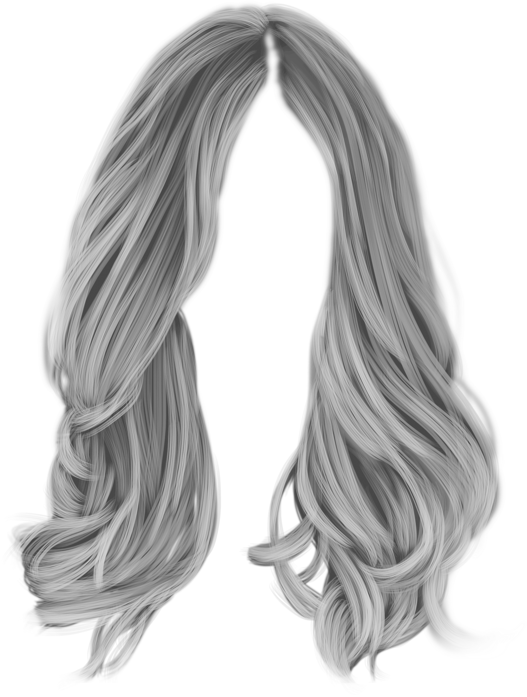 Hair wig PNG transparent image download, size: 752x837px