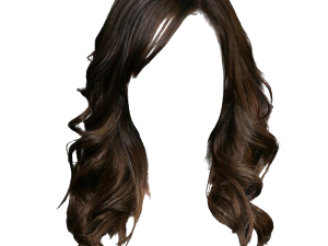 Corte de cabelo feminino transparente - PNG All