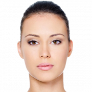 Vrouw Face PNG -bestand
