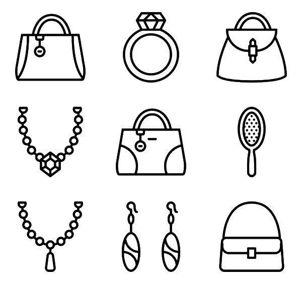 Women Accessories PNG Transparent Images Free Download, Vector Files