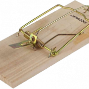 Wooden Mousetrap Png Libreng Pag -download