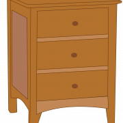 Деревянный ночной стол Png HD изображение