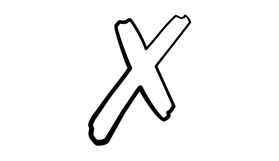 X Letter PNG Free Image - PNG All