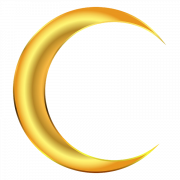 Желто -полумесяц луна PNG изображение