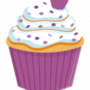 Delicioso imagen de Png de cupcake