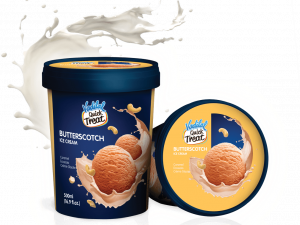 Butterscotch Ice Cream PNG Clipart