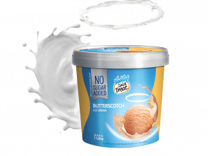 Butterscotch Ice Cream PNG Image