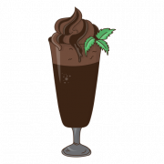Chocolate dessert png clipart