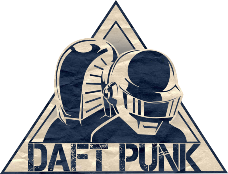Daft Punk Electronic Duo PNG Gambar