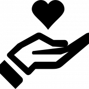 Imagem do símbolo de doação