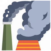 Industriefabrikluftverschmutzung PNG Clipart