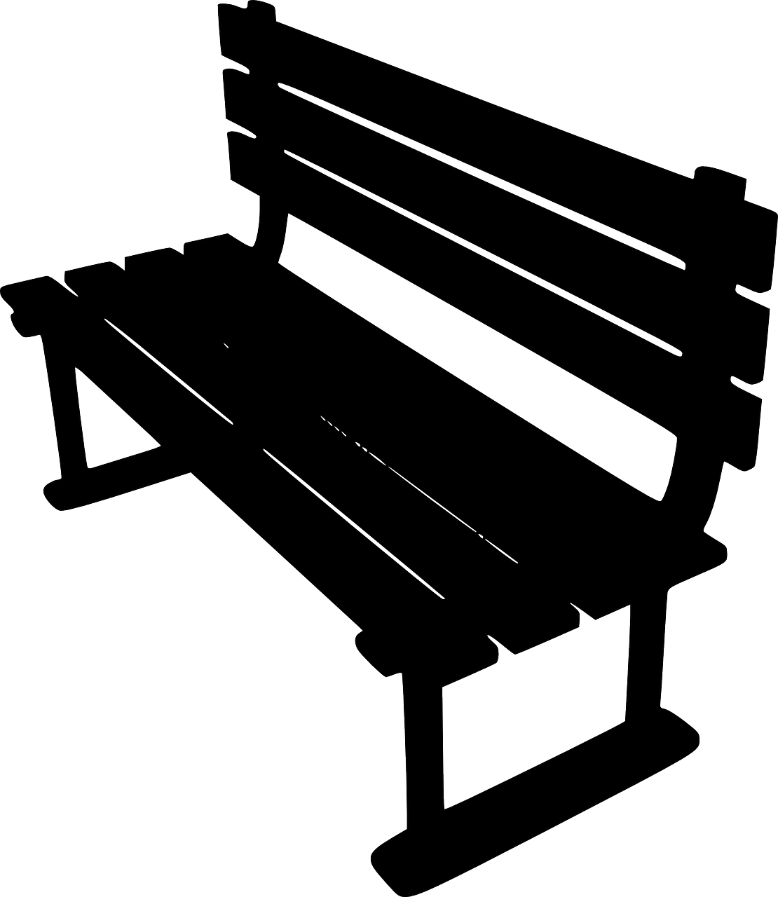 Park Bench png clipart - PNG All