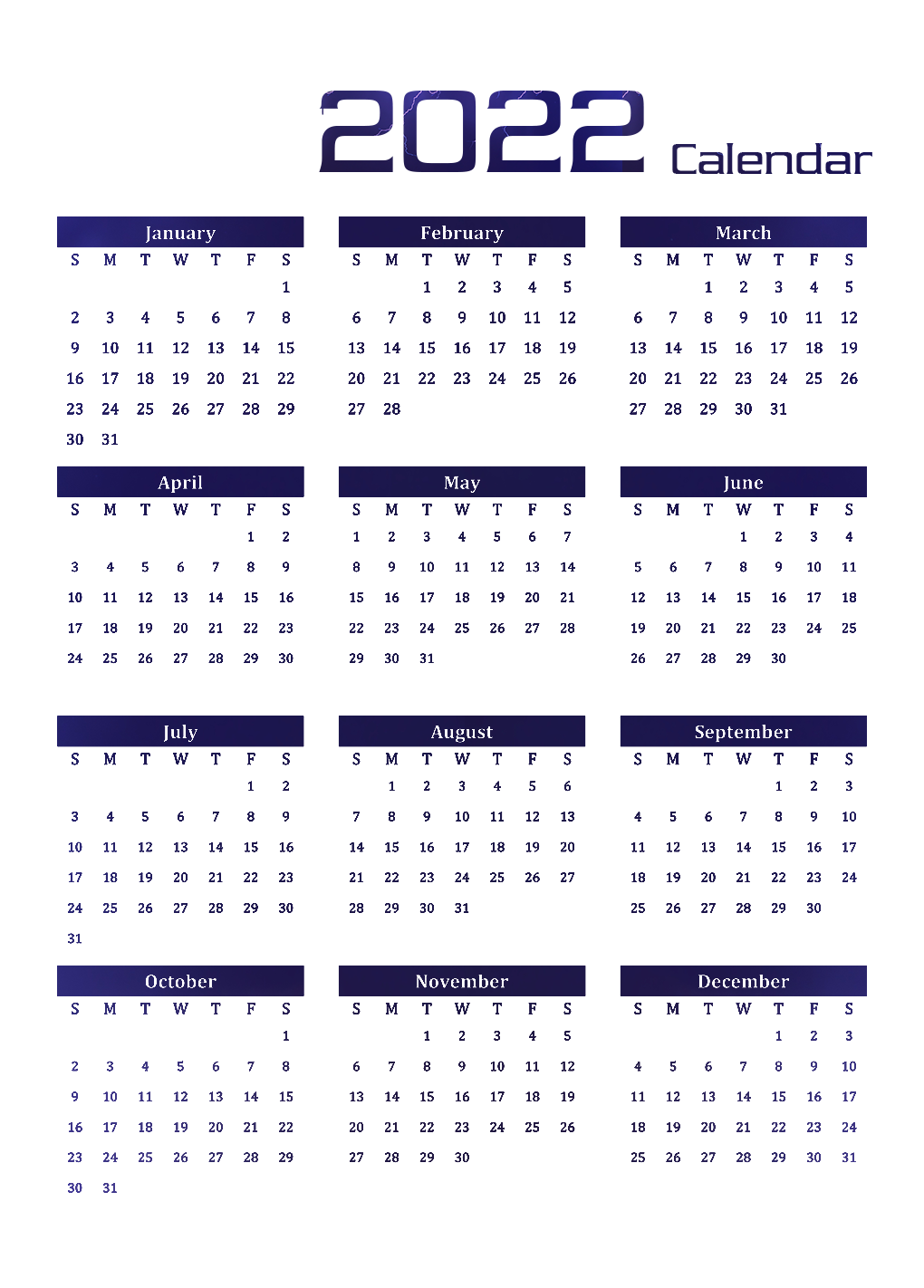 Vector Calendar 2022 Png Image Png All Png All