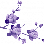 Imagem do vetor Violet Flower png