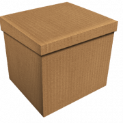 Картонная коробка PNG изображения