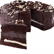 Файл дня рождения шоколадного торта PNG