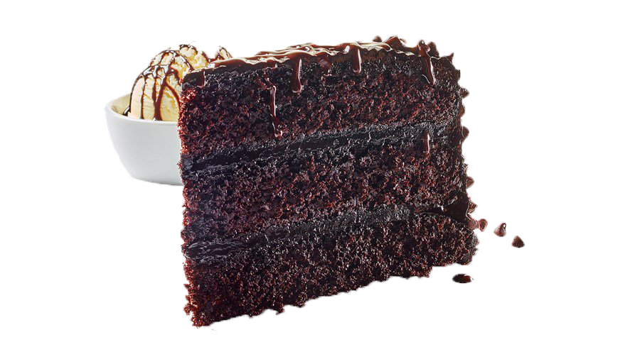 Шоколадный торт прозрачный