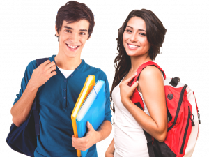 students, backpacks, school supplies, smiling youth, Student PNG