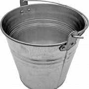 Metal Bucket PNG Clipart