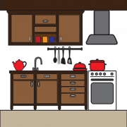 Moderne Küchenpng -Datei