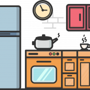 Moderne Küche PNG kostenloser Download