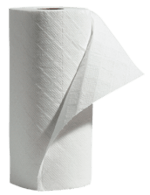 Asciugamano di carta trasparente