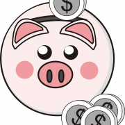 Piggy Bank Transparente