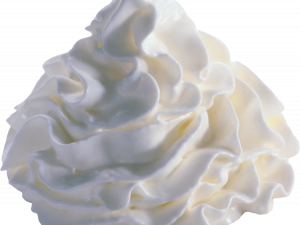 Real Whipped Cream PNG Image