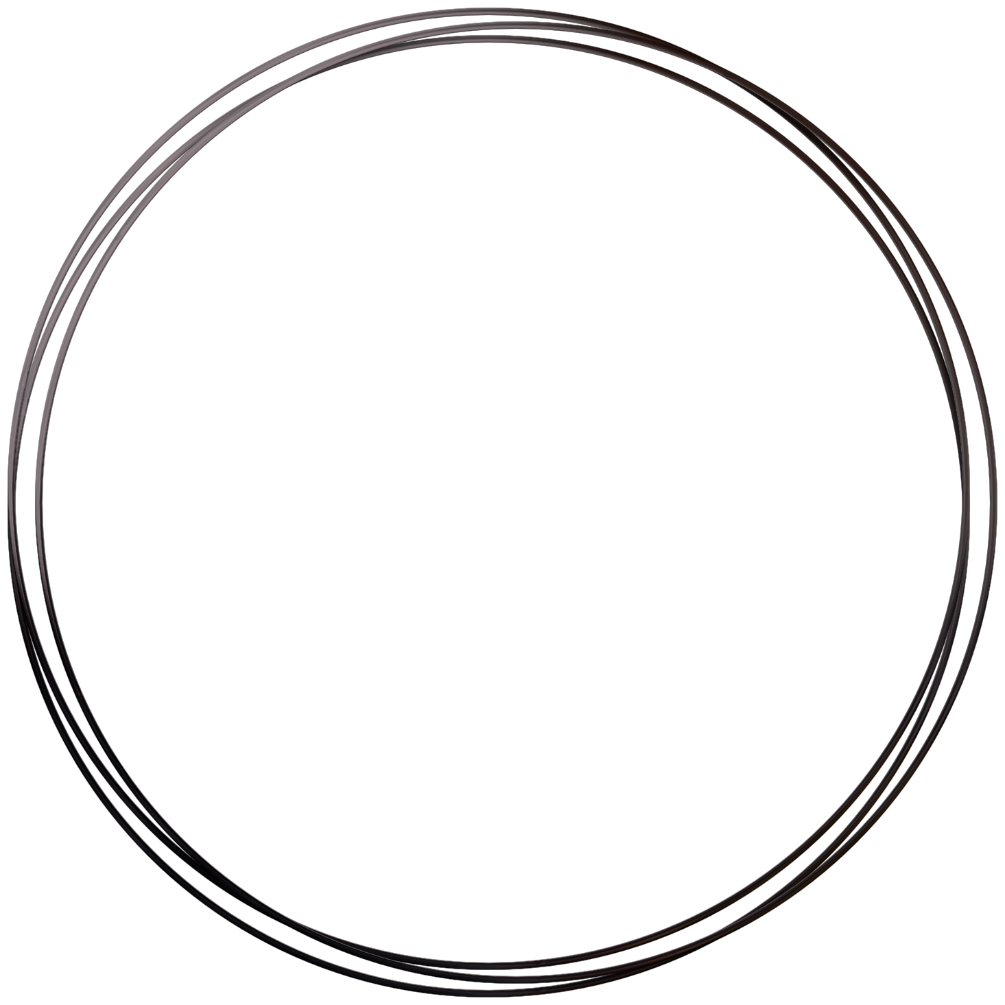 Silver Round Frame PNG Free Download - PNG All