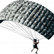 Skydiver Flying  Parachute PNG ดาวน์โหลดฟรี