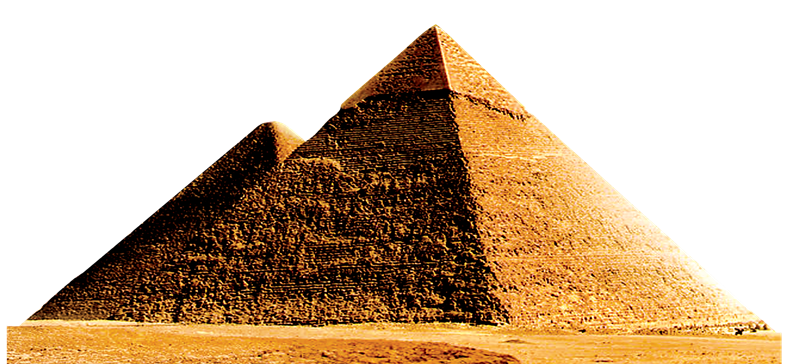 Семь чудес мировой пирамиды PNG