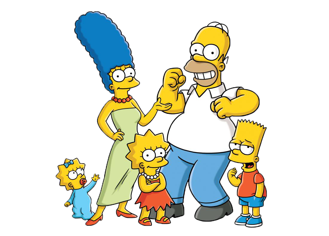 Симпсоны персонаж PNG высококачественное изображение