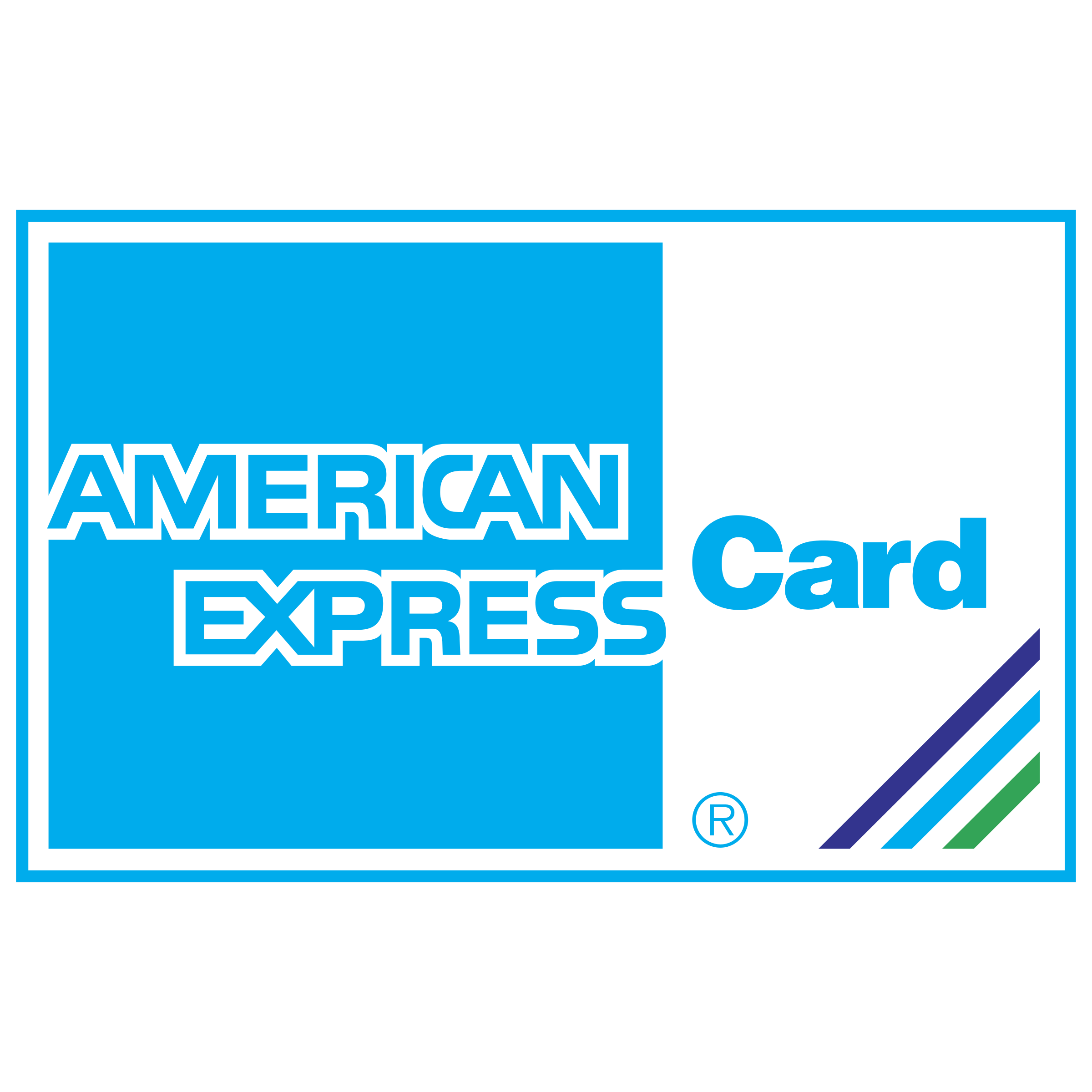 American Express Logo PNG Larawan