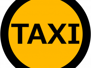 Cab Taxi Logo PNG Clipart