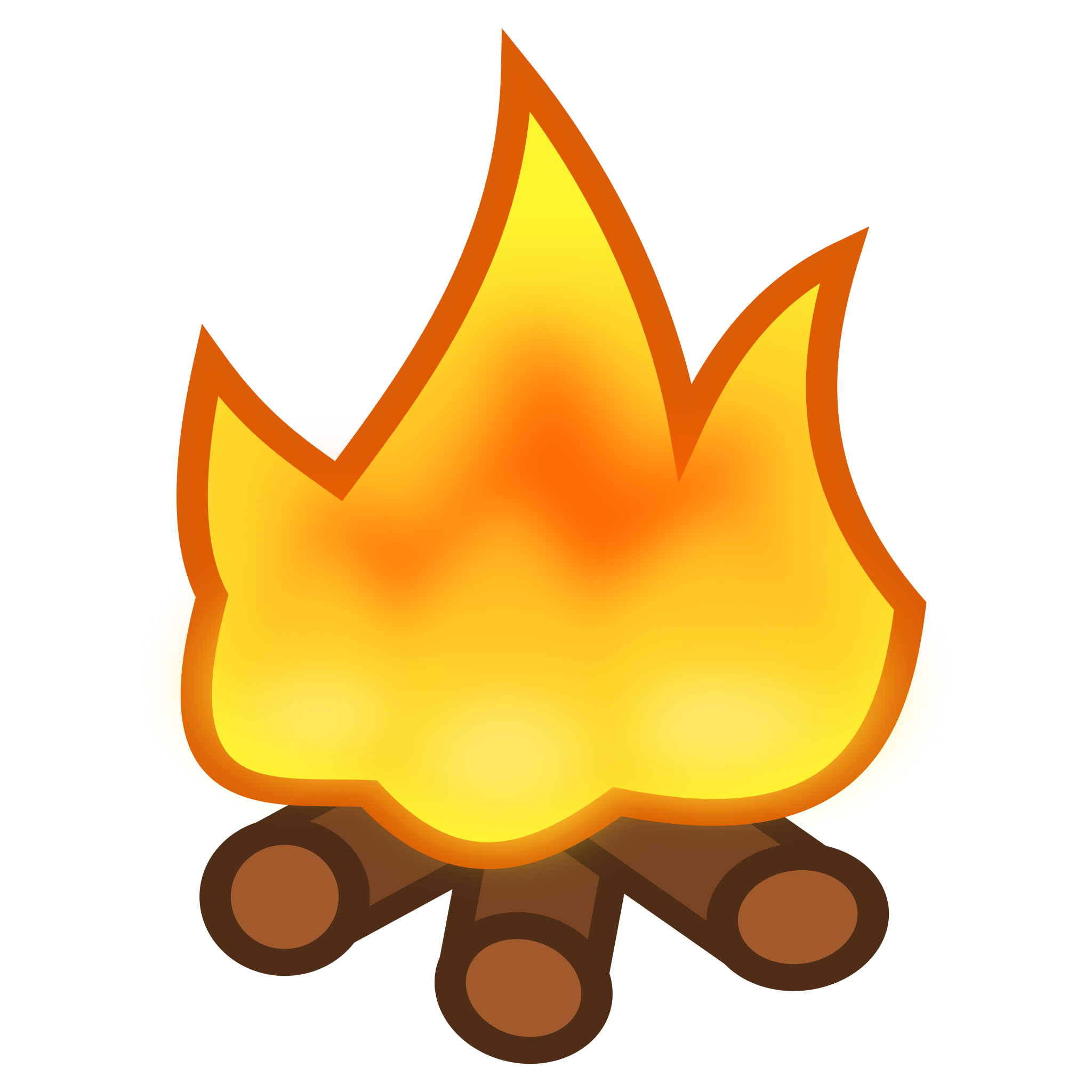 Campfire Vektor PNG Clipart - PNG All