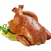 Вкусная жареная курица -файл изображения PNG