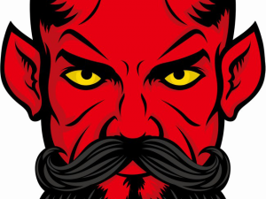 Devil Face PNG Clipart