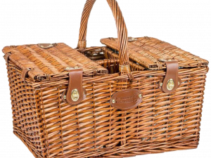 Empty Picnic Basket PNG Free Download