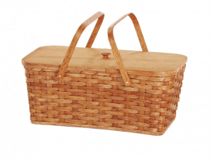 Empty Picnic Basket PNG Free Image