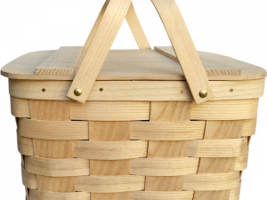 Empty Picnic Basket PNG Picture