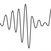 Image de téléchargement PNG des vagues de fréquence