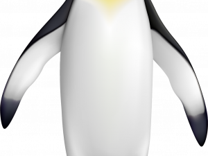 King Penguin Bird PNG File