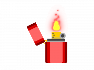 Lighter Vector PNG Image