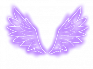 Neon Wings PNG