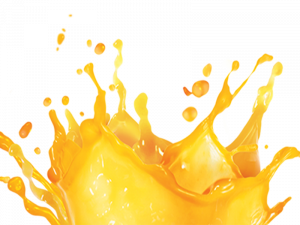 Orange Juice Splash PNG HD Image