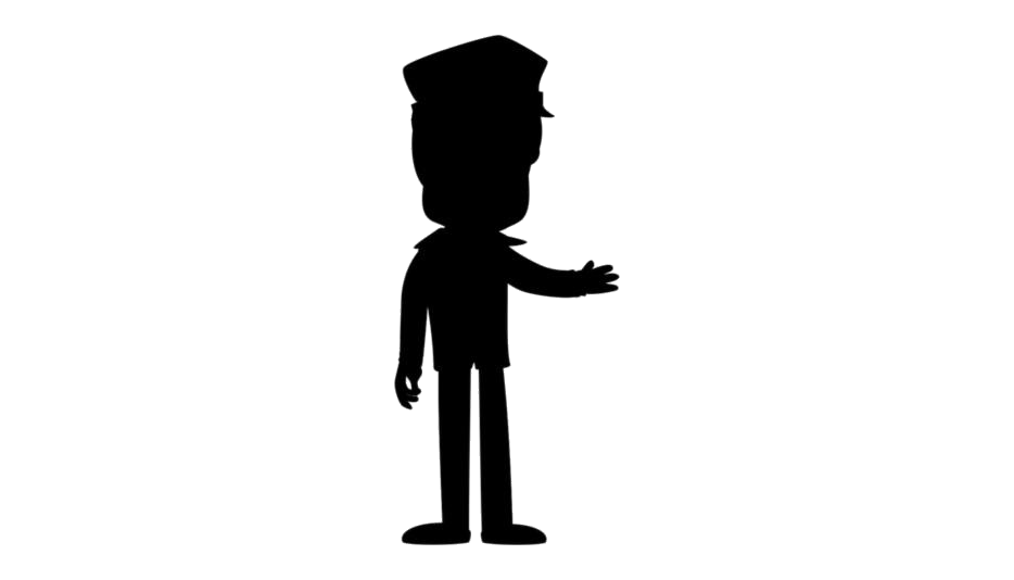 Pilote silhoutte png clipart