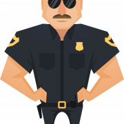 Policeman vector png archivo